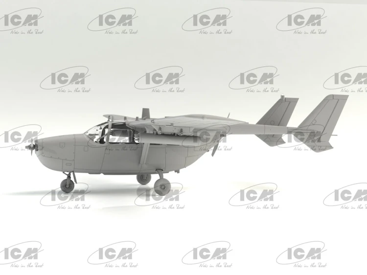 Samolot Cessna O-2A Skymaster Late 48292 ICM