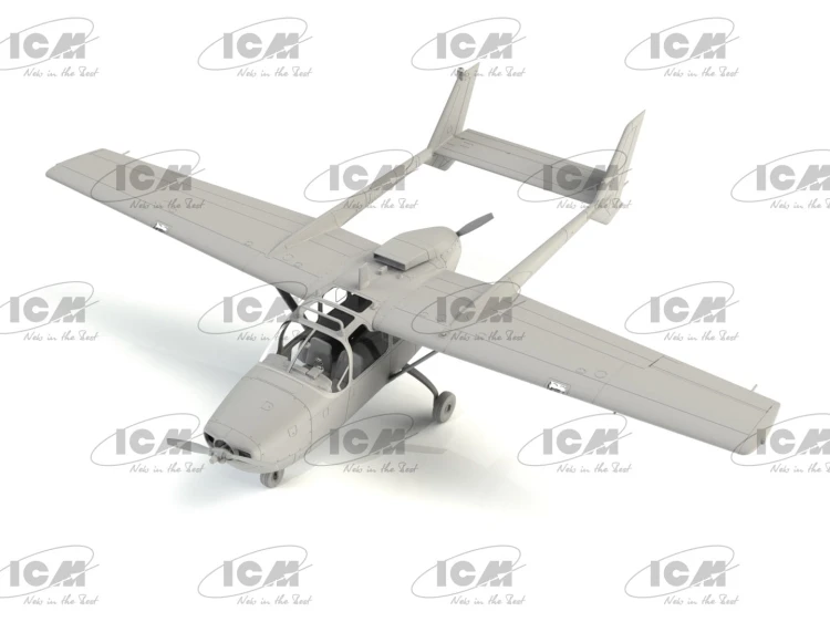 Samolot Cessna O-2A Skymaster Late 48292 ICM