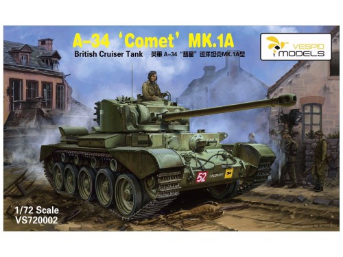Czołg A34 Comet Mk.1A VS72002 Vespid