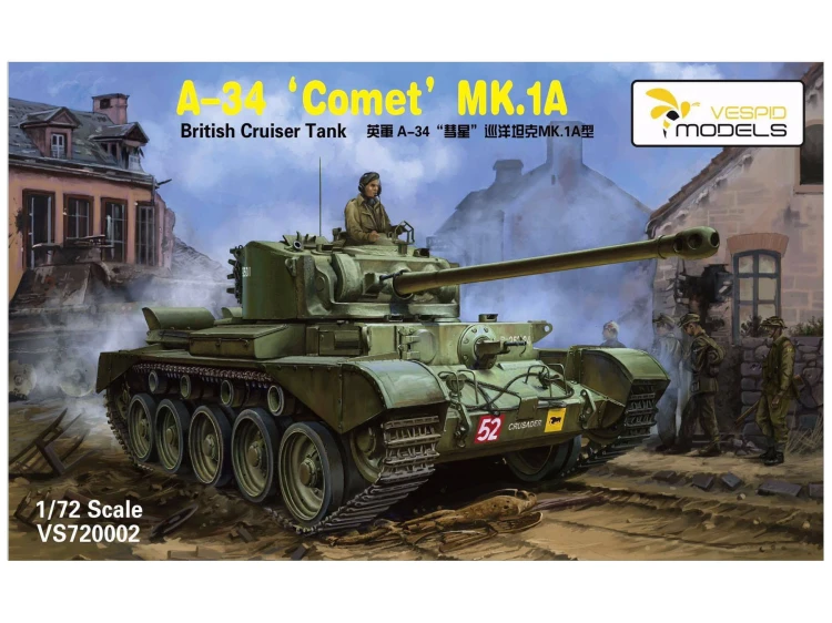 Czołg A34 Comet Mk.1A VS72002 Vespid