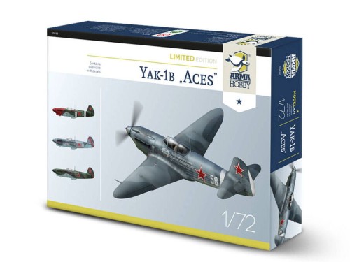 Samolot Yakovlev Yak-1B Jak-1B Aces 70030 Arma Hobby