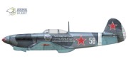 Samolot Yakovlev Yak-1B Jak-1B Aces 70030 Arma Hobby