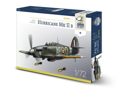 Samolot Hawker Hurricane Mk.IIb 70043 Arma Hobby
