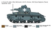 Czołg PzKpfw 35(t) 7084 Italeri