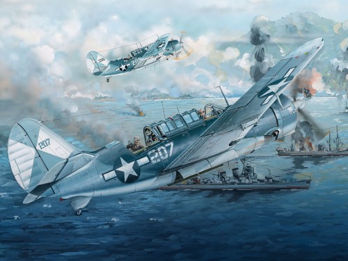 Samolot Curtiss SB2C-4 Helldiver 3201 Infinity Models
