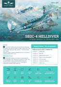 Samolot Curtiss SB2C-4 Helldiver 3201 Infinity Models
