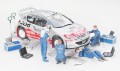 Mechanicy rajdowi Subaru Peugeot 24266 Tamiya