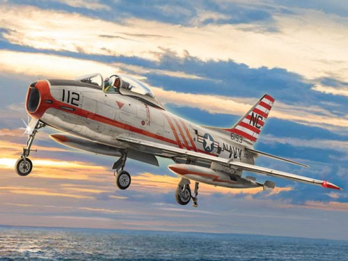Samolot North American FJ-2/3 Fury 2811 Italeri