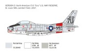 Samolot North American FJ-2/3 Fury 2811 Italeri