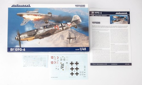 Samolot Messerschmitt Bf109 G-6 84173 Eduard
