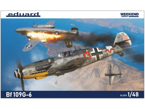 Samolot Messerschmitt Bf109 G-6 84173 Eduard