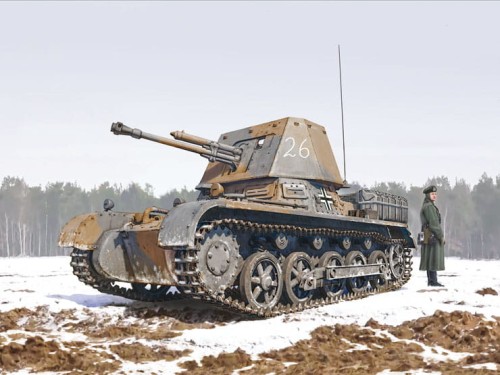 Niszczyciel czołgów Panzerjager I 6577 Italeri