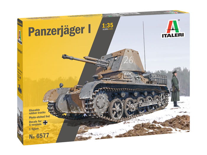 Niszczyciel czołgów Panzerjager I 6577 Italeri