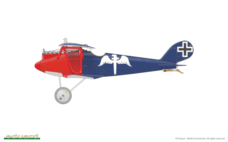 Samolot Pfalz D.IIIa 8414 Eduard