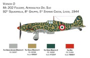 Samolot Macchi MC.202 Folgore 1439 Italeri