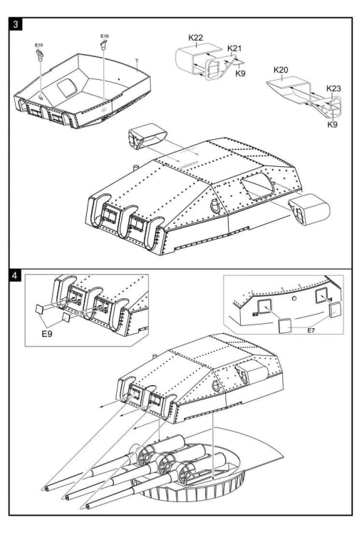 Czołg Landkreuzer P1000 Ratte UA72303 Modelcollect