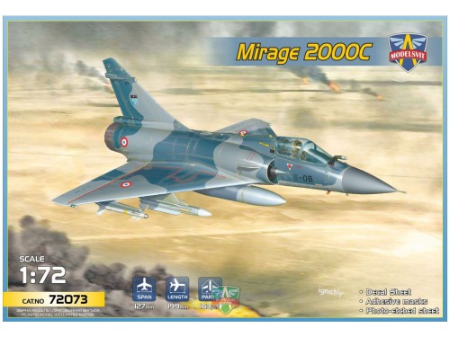 Samolot Dassault Mirage 2000C 72073 Modelsvit