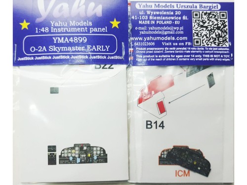 Fototrawiona tablica do O-2A Skymaster YMA4899 Yahu