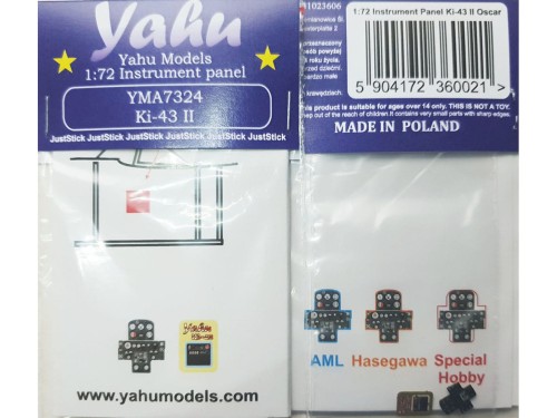 Fototrawiona tablica do Nakajima Ki-43 II Hayabusa