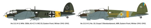 Samolot Heinkel He 111 H-3 Eastern Front 1941 72049 Hobby 2000