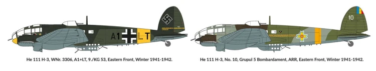 Samolot Heinkel He 111 H-3 Eastern Front 1941 72049 Hobby 2000