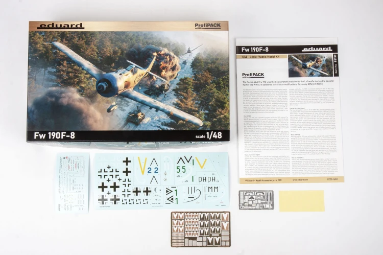 Samolot Focke Wulf Fw190 F-8 82139 Eduard