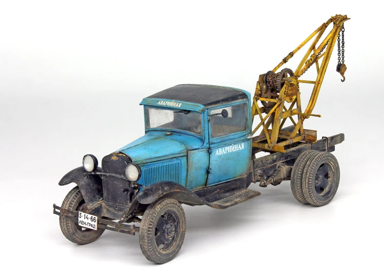 Ciężarówka GAZ-AA żuraw serwisowy 35351 MiniArt