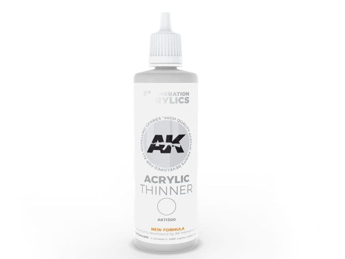 Rozcieńczalnik Acrylic Thinner 3rd Generation 100ml AK11500 AK Interactive
