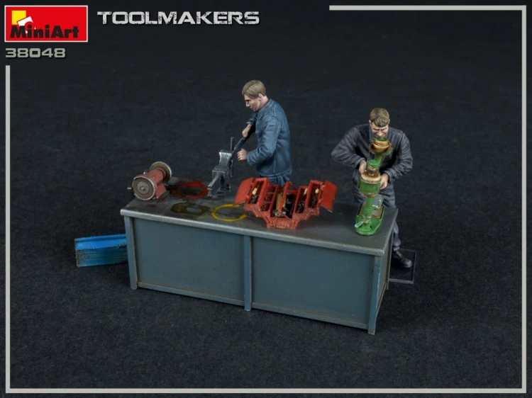 Figurki producenci narzędzi 38048 MiniArt