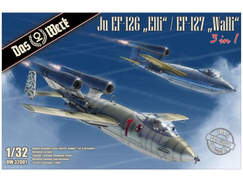 Samolot Junkers Ju EF-126 Elli / EF-127 Walli DW32001 Das Werk