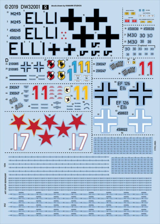 Samolot Junkers Ju EF-126 Elli / EF-127 Walli DW32001 Das Werk