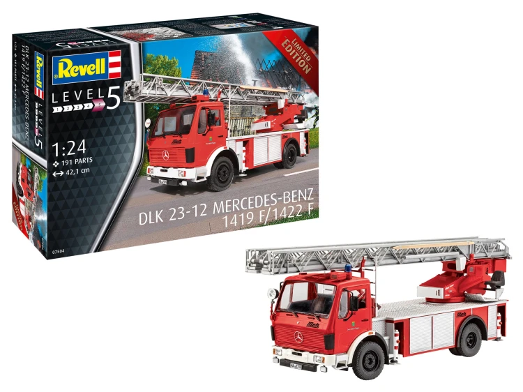 DLK 23-12 Mercedes Benz 1419 F/1422 F 07504 Revell