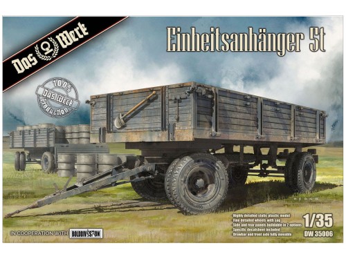 Przyczepa 5-tonowa Einheitsanhanger 5t DW35006 Das Werk