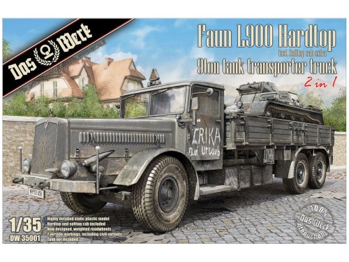 Ciężarówka Faun L900 D567 Hardtop DW35001 Das Werk
