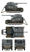 Niszczyciel Pz.Sfl.Ia 5cm PaK 38 (VK3.02) DW35017 Das Werk