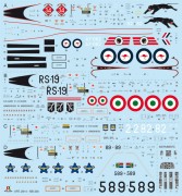 Samolot Aermacchi MB-326 Impala 2814 Italeri