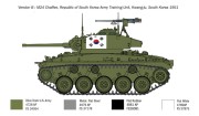 Czołg M24 Chaffee Korean War 6587 Italeri