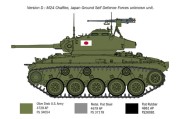 Czołg M24 Chaffee Korean War 6587 Italeri