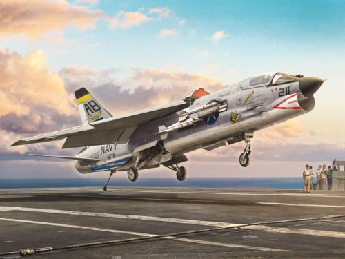 Samolot Vought F-8E Crusader 1456 Italeri