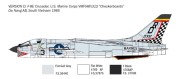 Samolot Vought F-8E Crusader 1456 Italeri