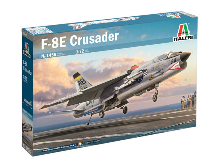 Samolot Vought F-8E Crusader 1456 Italeri