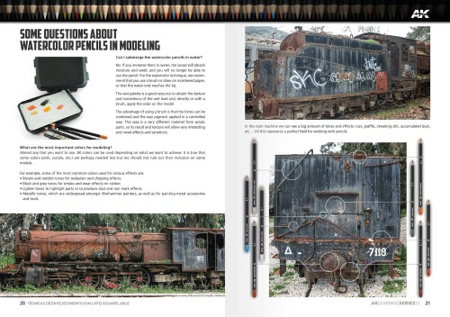 AK Learning series 13 Weathering pencil AK522 AK Interactive