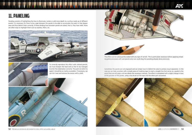 AK Learning series 13 Weathering pencil AK522 AK Interactive