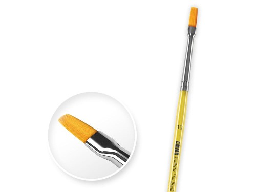 Pędzelek modelarski płaski 10 A.MIG-8622 AMMO Mig Jimenez