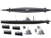 Okręt podwodny U-Boot SM U-9 DW72001 Das Werk