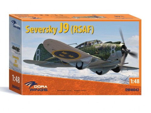 Samolot Seversky P-35 J 9 DW48042 Dora Wings