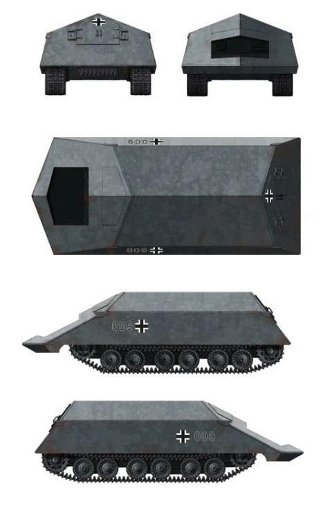 Pojazd VK45.01(P) Rammtiger DW35018 Das Werk