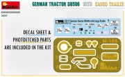 Traktor ciągnik Lanz D8506 z przyczepą 35317 MiniArt