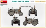 Traktor ciągnik Lanz D8506 z przyczepą 35317 MiniArt