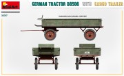 Traktor ciągnik Lanz D8506 z przyczepą 35317 MiniArt